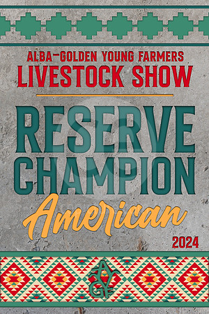 2024AGYFReserveChampAmerican